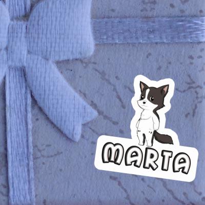 Sticker Marta Border Collie Gift package Image