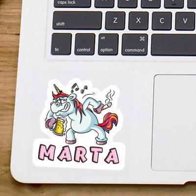 Partycorn Sticker Marta Notebook Image