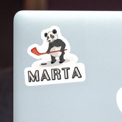 Sticker Marta Panda Laptop Image