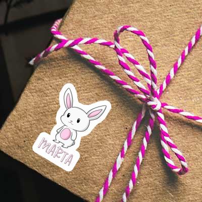 Autocollant Lapin Marta Gift package Image