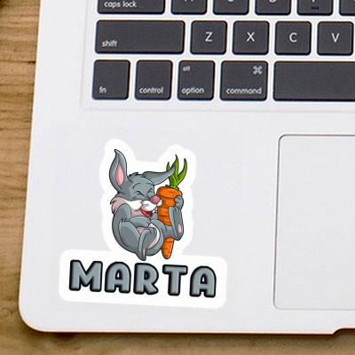 Sticker Rabbits Marta Laptop Image