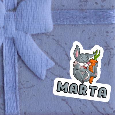 Sticker Rabbits Marta Notebook Image