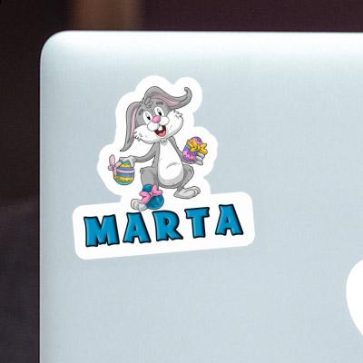 Marta Sticker Easter Bunny Notebook Image