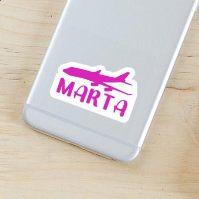Sticker Jumbo-Jet Marta Image