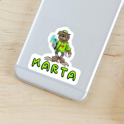 Marta Sticker Sprayer Notebook Image