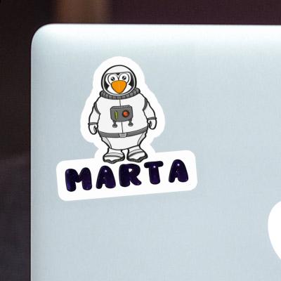 Marta Autocollant Astronaute Image