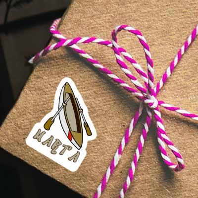Sticker Rowboat Marta Laptop Image