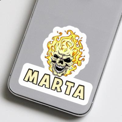 Feuerkopf Sticker Marta Notebook Image