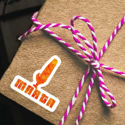 Sticker Windsurfer Marta Notebook Image