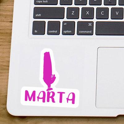 Autocollant Marta véliplanchiste Image