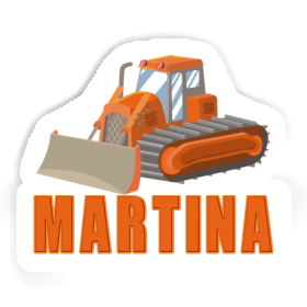 Sticker Excavator Martina Image