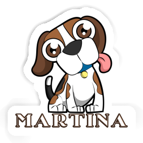 Sticker Martina Beagle-Hund Image