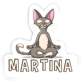 Martina Sticker Yoga Image