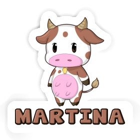 Sticker Cow Martina Image