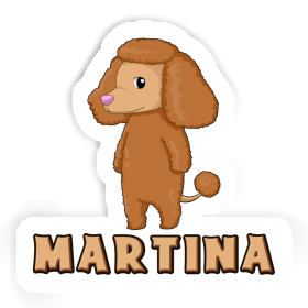 Martina Sticker Poodle Image