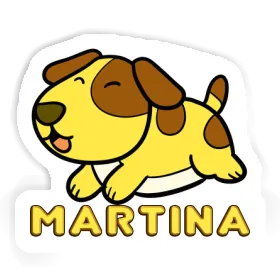 Sticker Hund Martina Image