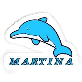 Delphin Aufkleber Martina Image