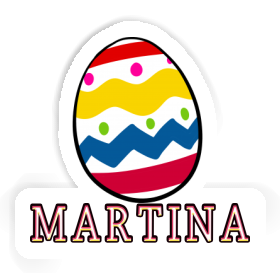 Sticker Easter Egg Martina Image