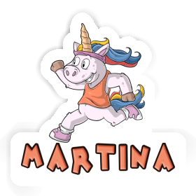 Läuferin Sticker Martina Image