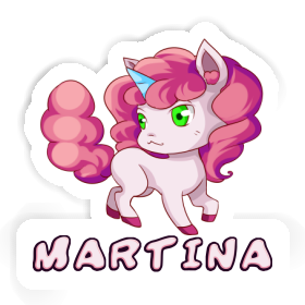 Licorne Autocollant Martina Image