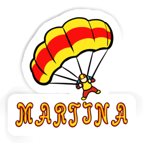 Autocollant Parachutiste Martina Image