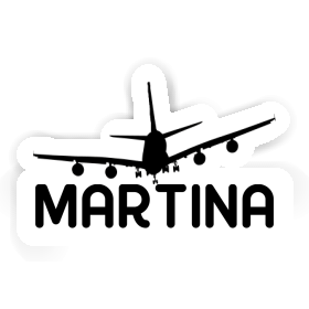 Avion Autocollant Martina Image