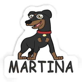 Martina Sticker Pinscher Image