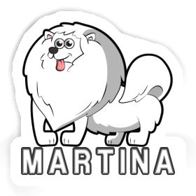 Autocollant Chien Martina Image