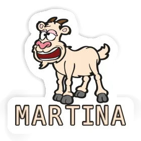 Goat Sticker Martina Image