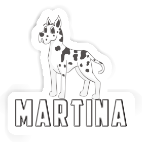 Dogge Sticker Martina Image