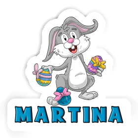 Sticker Martina Easter Bunny Image