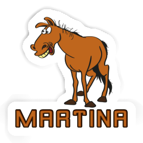 Sticker Horse Martina Image