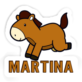 Horse Sticker Martina Image