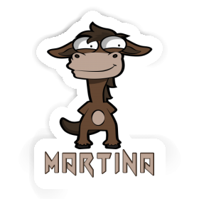 Horse Sticker Martina Image