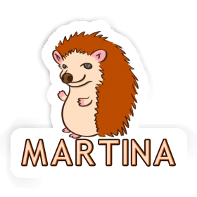 Martina Sticker Hedgehog Image