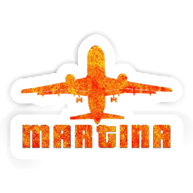 Martina Autocollant Jumbo-Jet Image