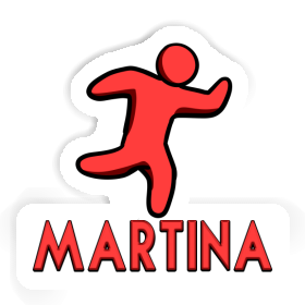 Autocollant Joggeur Martina Image