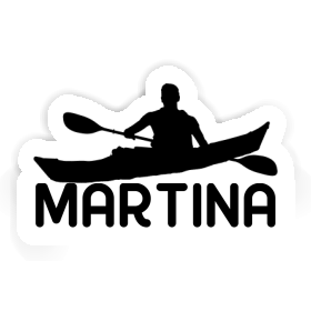 Kayaker Sticker Martina Image