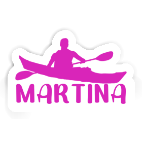 Sticker Kayaker Martina Image