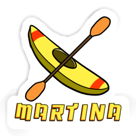 Sticker Martina Canoe Image