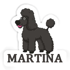 Sticker Pudel Martina Image