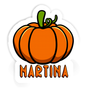 Pumpkin Sticker Martina Image