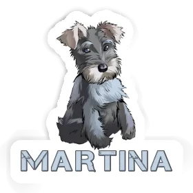 Martina Aufkleber Schnauzer Image