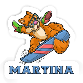 Martina Sticker Ridergirl Image