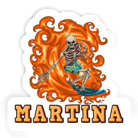 Autocollant Surfeur Martina Image