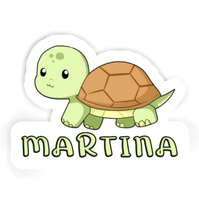 Autocollant Martina Tortue Image