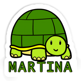 Martina Aufkleber Schildkröte Image