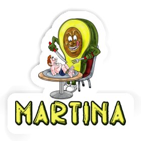 Sticker Martina Avocado Image