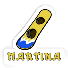 Wakeboard Sticker Martina Image