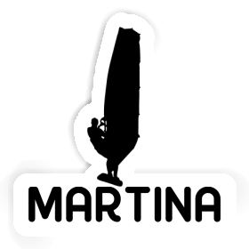 Martina Sticker Windsurfer Image